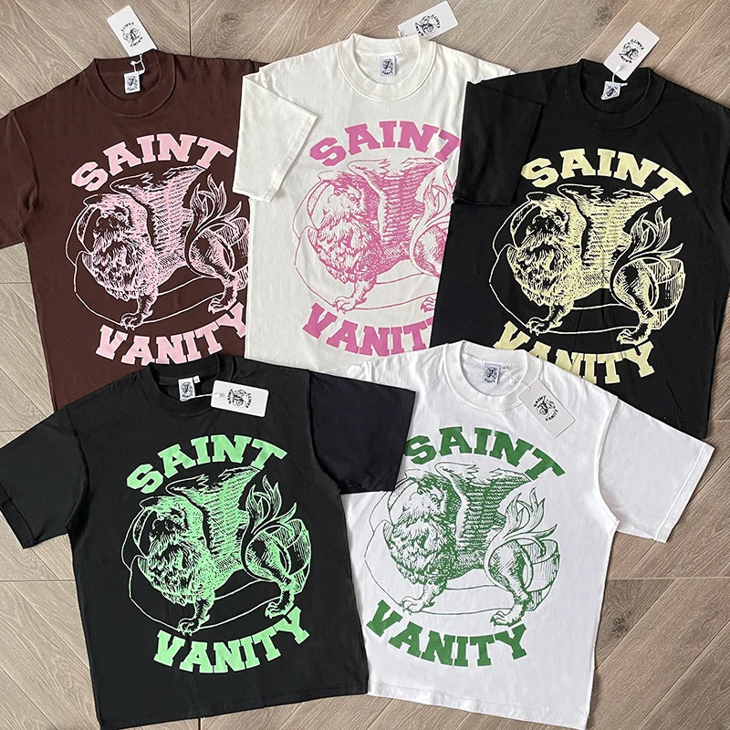 T-Shirts Collection of Letter Logo High-Quality Pure Cotton Material with a Variety of Color Options.
