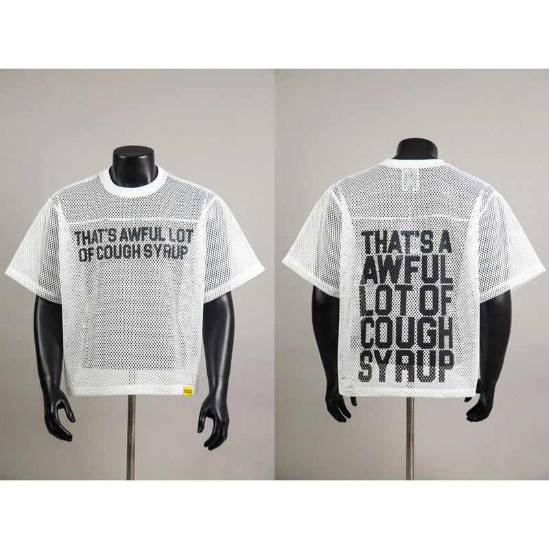 American Trend That'S a Awful Lot of Cough Syrup Short Sleeve Shirt Streetwear Distressed Flannel Pink Plaid Shirt Tops